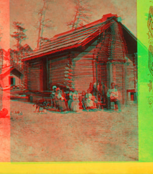 Log cabin. Florida. 1867?-1895?