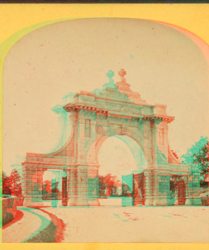 Arch at Ellis St.(?). 1876?-1878?