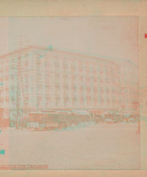 Fifth Avenue Hotel, New York City. 1859?-1896