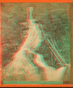 Moss Glen Cascade, Stowe, Vt. 1863?-1880?