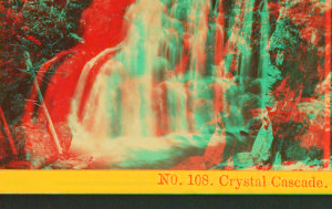 Crystal Cascade. [ca. 1872] 1859?-1889?