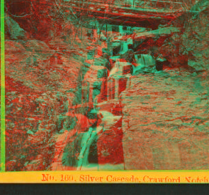 Silver Cascade, Crawford Notch. [ca. 1872] 1858?-1895?