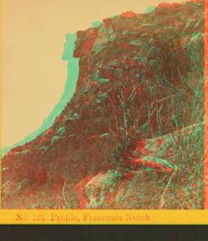 Profile, Franconia Notch. 1865?-1890?