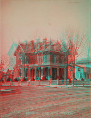 Residence of J.S. Wells. 1870?-1885?