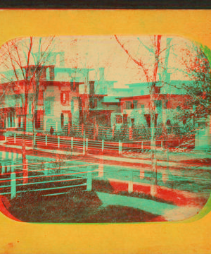 [View of D.E. Moulton's residence.] 1865?-1880?