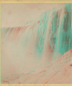 Horse Shoe Falls. 1870?-1902