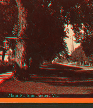 Main St., Manchester, Vt. 1870?-1885?