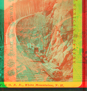 Frankenstein Trestle, P. & O.R.R. White Mountains, N.H. [1870-1879] 1858?-1895?