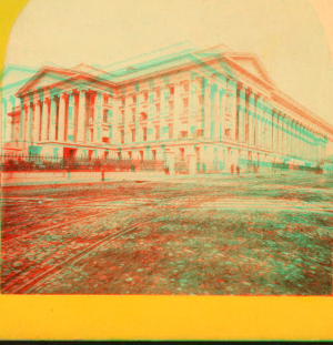 The U.S. Treasury. 1860?-1915? 1870