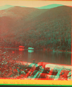 Echo Lake, Franconia Notch, N.H. 1865?-1890?