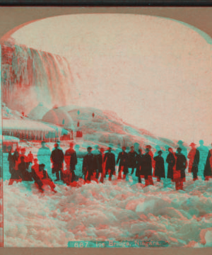 Ice Bridge, Niagara. 1860?-1895?