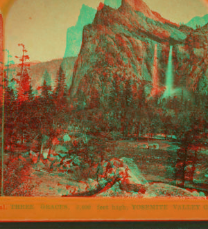 Three Graces, 3,400 feet high, Yosemite Valley, Cal. 1870?-1880?