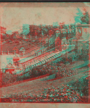 The Terrace, Central Park, N.Y. 1860?-1890?