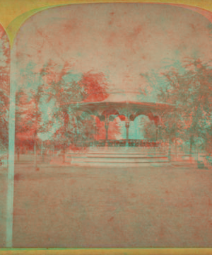 The music pavilion, Central Park. 1860?-1905?