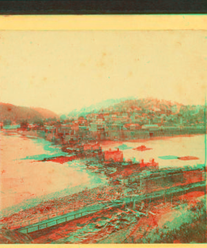 View of Harper's Ferry, showing the ruin wrought by war. 1861-1865