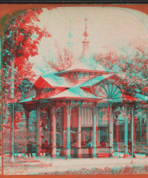 Pavilion and United States Spring, Saratoga, N.Y. [ca. 1870] [1858?-1905?]