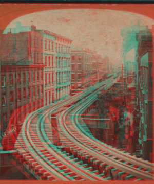 Metropolitan elevated rail road. 1870?-1905?