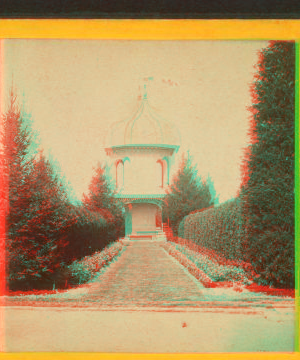 Observatory at Shaw's Garden, St. Louis. 1870?-1900? 1868-1874