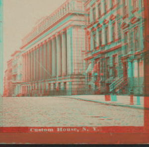 Custom House, New York. [ca. 1870] [1865?-1910?]