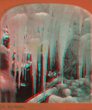 Ice grotto. 1869?-1880?