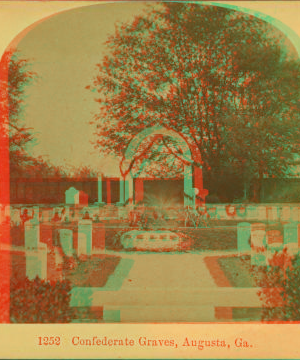 Confederate Graves, Augusta, Georgia. [ca. 1885] 1859?-1900?