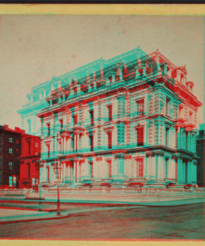 Residence of A.T. Stewart, 34th Street and 5th Ave. [ca. 1865] [1860?]-1925