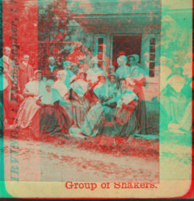 Group of Shakers. [1860?-1910?] ca. 1880