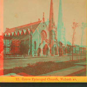 Grace Episcopal Church, Wabash Avenue. 1865?-1895?