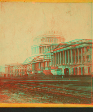 [U.S. Capitol. East Front.] 1859?-1890?