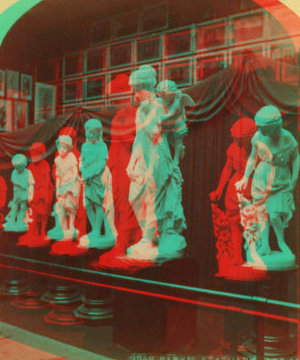 Park's statuary, Art Annex. 1876