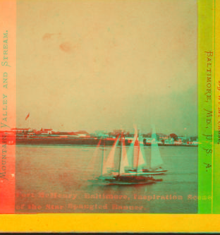 Ft. McHenry, Baltimore, Inspiration Scene of the Star Spangled Banner. 1860?-1890? [ca. 1880]