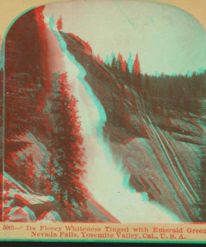 Bridal Veil Falls, Yosemite Valley, Cal., U.S.A. 1897-1905?