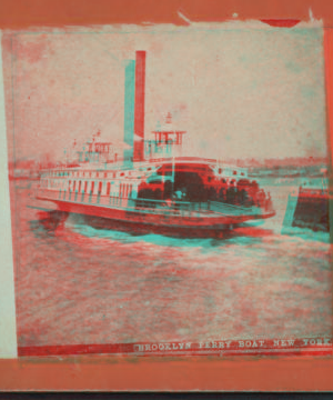 Brooklyn ferry boat, New York. 1862?-1890?