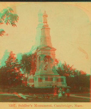 Soldier's Monument, Cambridge, Mass. 1859?-1910?