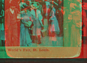 On the Pike, World's Fair, St. Louis. 1904