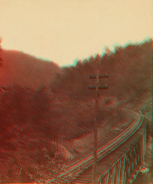 [Railroad trestle in Western Maryland.] 1859?-1890?