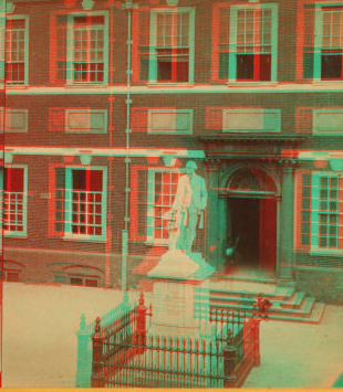 Washington statue, Independence Hall. 1865?-1880?