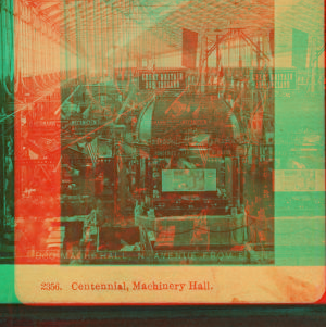 Centennial, Machinery Hall. 1876