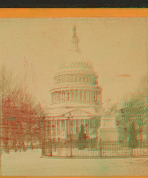 Capitol, Washington. [ca. 1865] 1865?-1885?