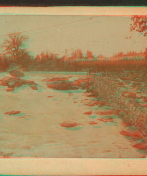 [Bridge and river, Sheldon Junction, Vt.] 1870?-1900?