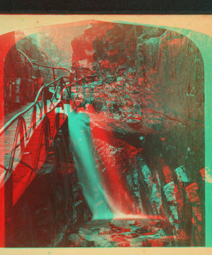 Cascade in Flume. [1875-1902] 1858?-1890?