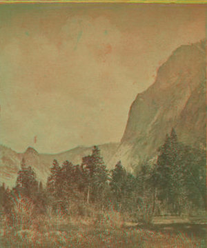 Sugar Loaf, Mt. Starr King, and Glacier Rock. View from the Meadows. 1870?-1885?