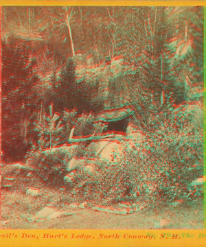 The Devil's Den, Hart's Ledge, North Conway, N.H. 1859?-1895?