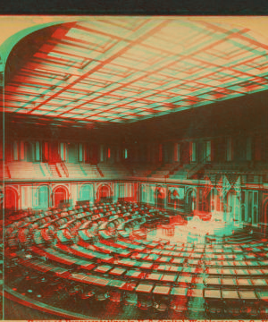 House of Representatives in U.S. Capitol. 1870?-1895?