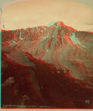 Mount of the Holy Cross. Sawatch Range. 1870?-1905