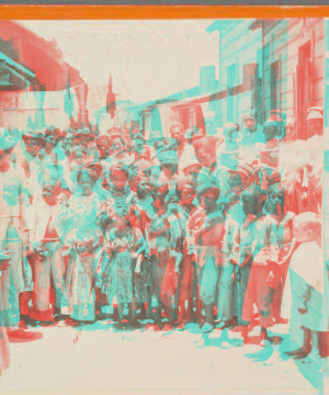 Groupe of natives in Ponce, Porto Rico [ca. 1900]