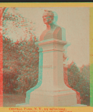 [A bust of Humboldt.] [1865?]-1896