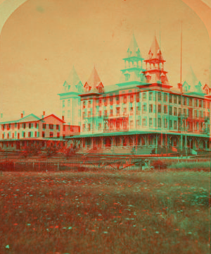 Grand Central Hotel, Bar Harbor, Mt. Desert, Me. 1870?-1885?