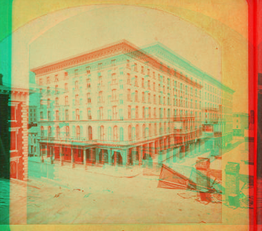 Hotel,  St. Louis, Missouri. ca. 1875 1865?-1890?