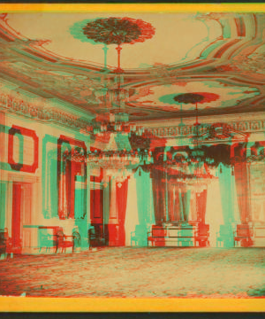 Views of the interior of the President's House (Great East Room.) 1867-1889? 1867-1889